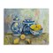 Stupell Industries Lemons & Pottery Classical Painting Canvas Wall Art
